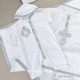 Тёплый комбинезон для малыша "Серебристый узор" Тёплый комбинезон для малыша "Серебристый узор"